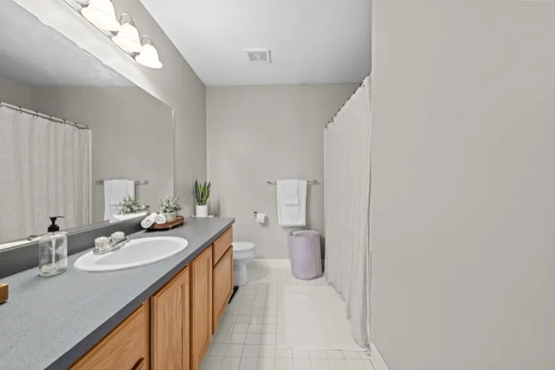 Hall bath