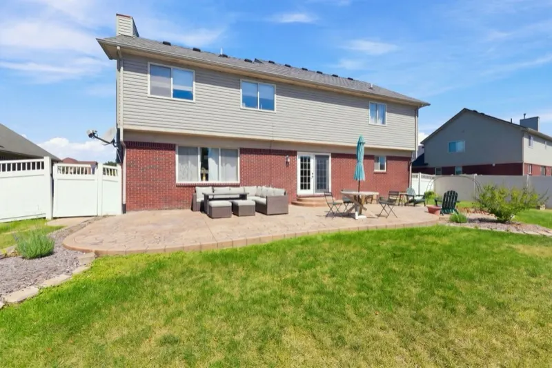 Back of the home