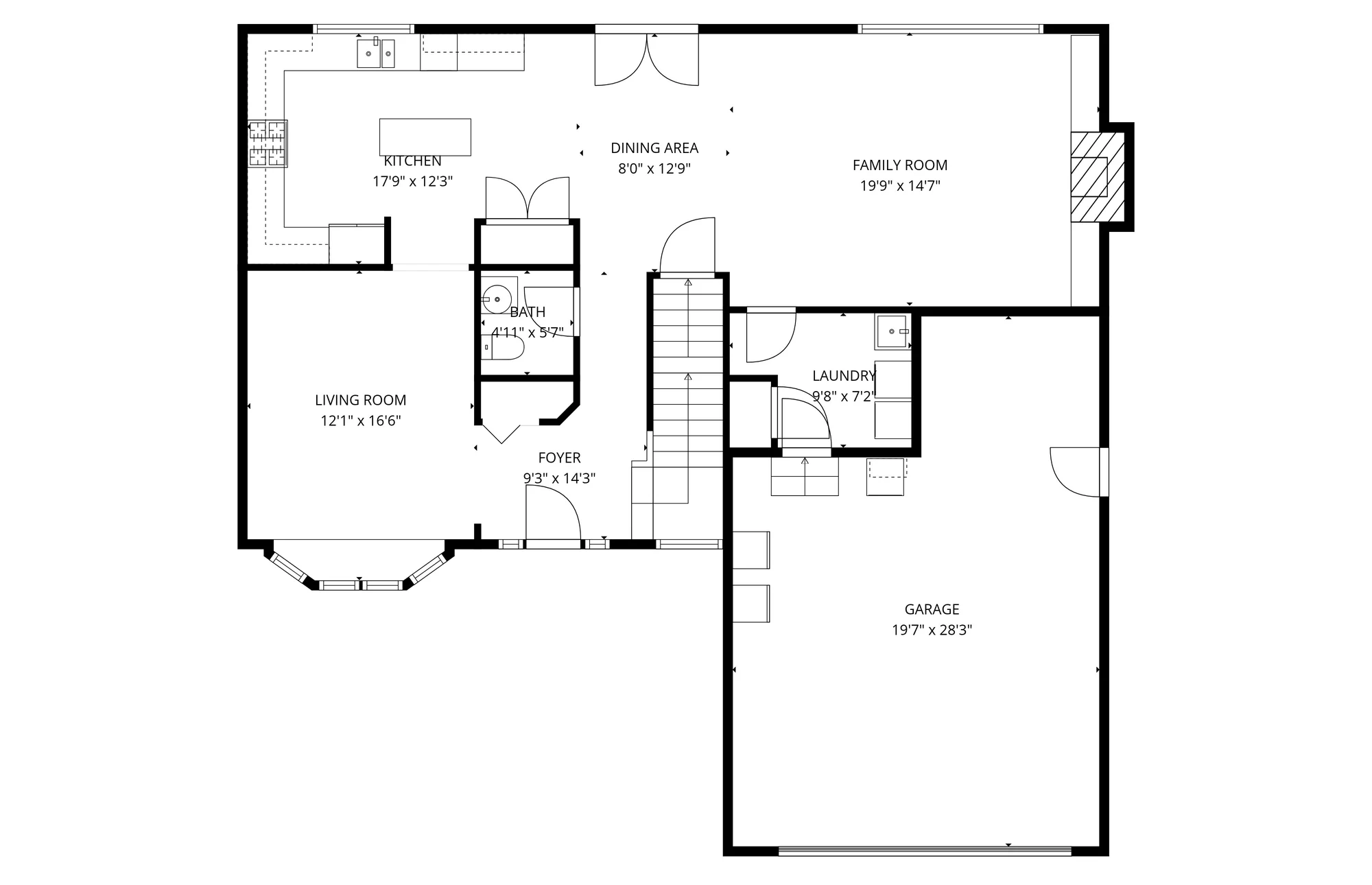 Main floor floor plan